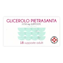 Glicerolo Pietrasanta Adulti 18 Supposte 2250 mg