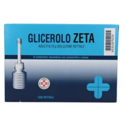 Glicerolo Zeta Adulti 6,75 grammi Soluzione Rettale 6 Clismi
