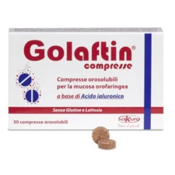 Golaftin 30 Compresse Orosolubili Emollienti e Protettive Gola Irritata