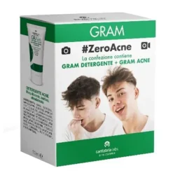 Gram Zero Acne Crema 50 ml + Detergente 50 ml
