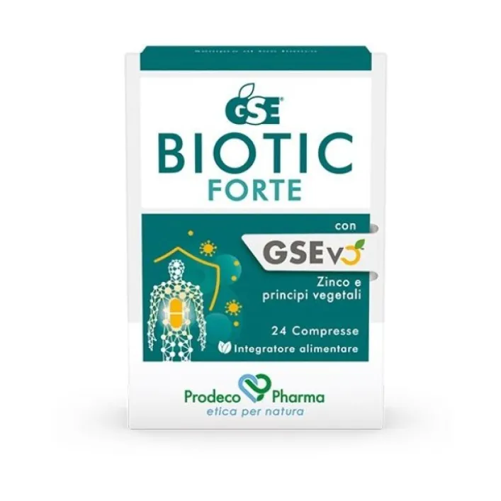 Gse Biotic Forte 24 Compresse - Integratore Alimentare