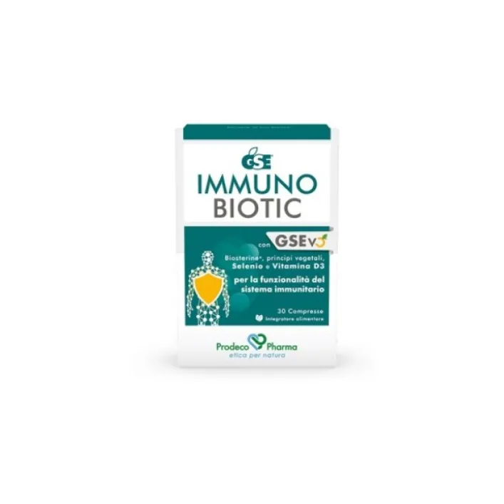 Gse ImmunoBiotic 30 Compresse - Integratore Alimentare
