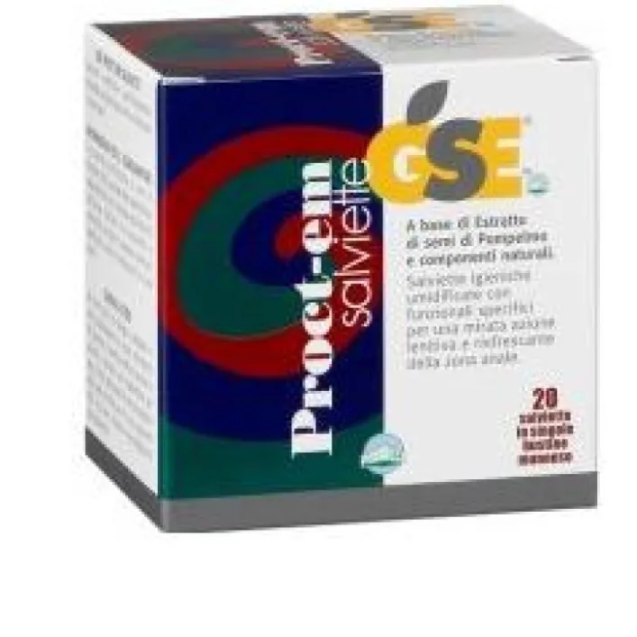 Gse Proct-Emulsione Salviette 20 Bustine