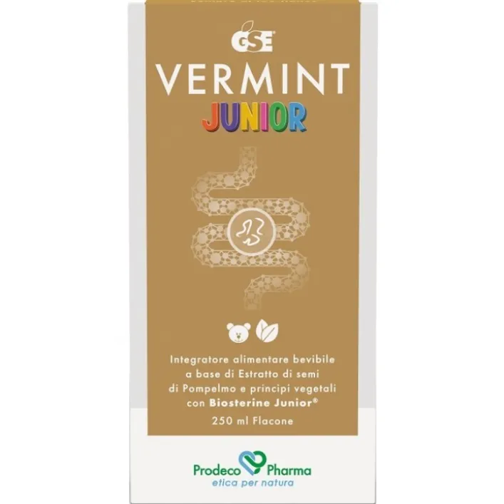 Gse Vermint Junior Sciroppo 250 ml - Integratore Intestinale