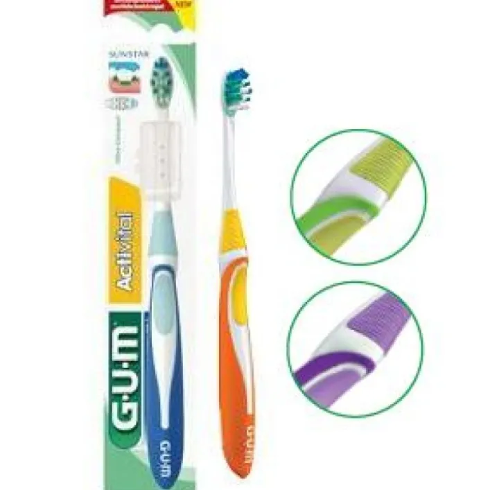 Gum Activital Spazzolino Morbido Ultra Compatto