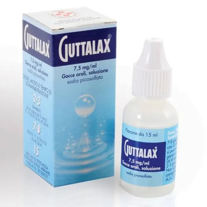 Guttalax Gocce 7,5mg/ml Bisacodile Lassativo 15 ml