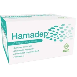 Hamadep 20 Ampolle 10 ml - Integratore Alimentare