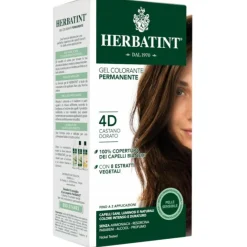 Herbatint Tintura per Capelli Gel Permanente 4D Castano Cenere 150 ml
