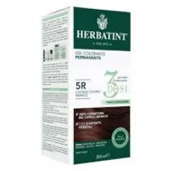 Herbatint Tintura per Capelli Gel Permanente 3 Dosi 5R Castano Chiaro Ramato 300 ml