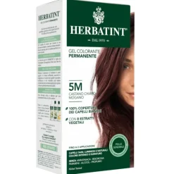 Herbatint Tintura per Capelli Gel Permanente 5M Castano Chiaro Mogano 150 ml