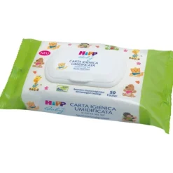 Hipp Baby Carta Igienica Umidificata Salviettine Biodegradabili 50 pezzi