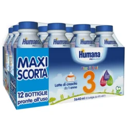 Humana 3 Latte Liquido 12 x 470 ml