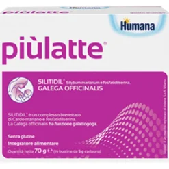 Humana Piulatte Plus 14 Buste - Integratore Allattamento