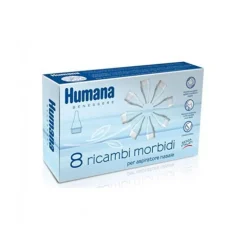 Humana Ricambio Morbido Aspiratore Nasale 8 pezzi