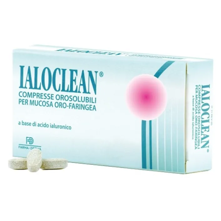 Ialoclean 30 Compresse Orosolubili - Trattamento Affezioni Vie Respiratorie