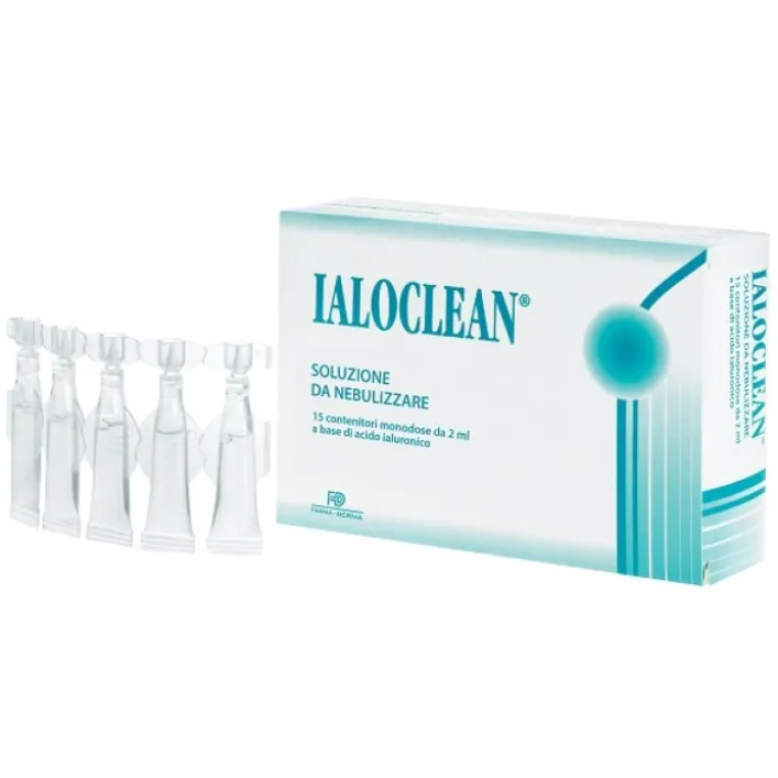 Ialoclean Soluzione da Nebulizzare Aerosolterapia 15 Flaconcini