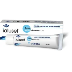 Ialuset Crema Ferite e Ustioni non Infette Tubo 25 grammi