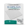 Icopiuma Compresse Adesive di Garza Sterili in TNT 10 x 10 cm 16 pezzi