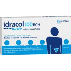 Idracol-100 BCH 10 Bustine Orosolubili - Integratore Flora Intestinale
