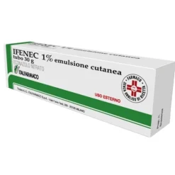 Ifenec 1% Econazolo Nitrato Emulsione Cutanea Antimicotica 30 grammi