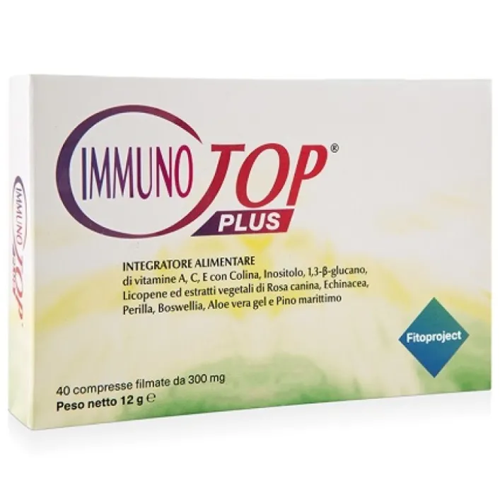 Immunotop Plus 40 Compresse - Integratore Alimentare