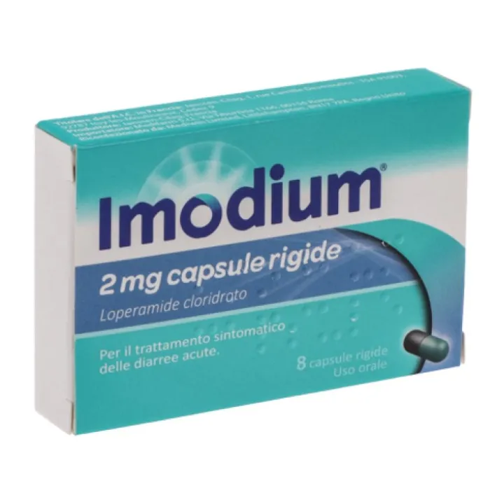 Imodium 8 Capsule - Loperamide Antidiarroico