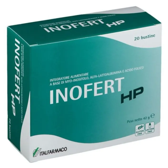 Inofert HP 20 Bustine - Integratore di Acido Folico e Inositolo