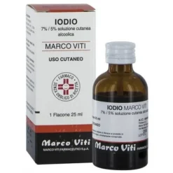Iodio Viti 7% / 5% Soluzione Cutania Alcolica 25 ml