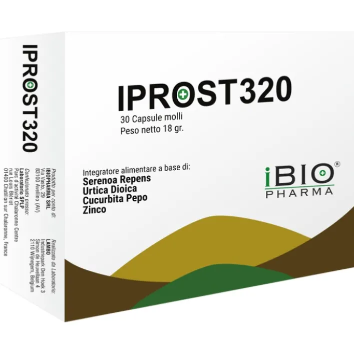 Iprost 320 30 Capsule Molli - Integratore Alimentare