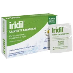 Iridil Salviette Lavaocchi Monouso 14 pezzi