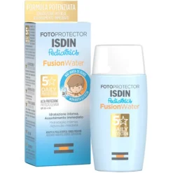 Isdin Fotoprotector Fusion Water Pediatrics SPF 50+ Protezione Solare Bambini 50 ml