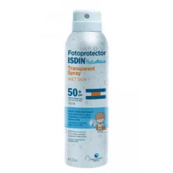 Isdin Fotoprotector Spray Solare Trasparente Wet Skin SPF 50+ Protezione Corpo 250 ml