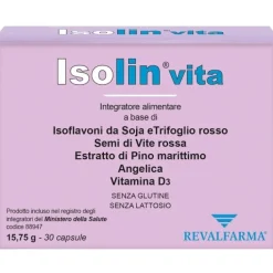 Isolin Vita 30 Capsule - Integratore Menopausa