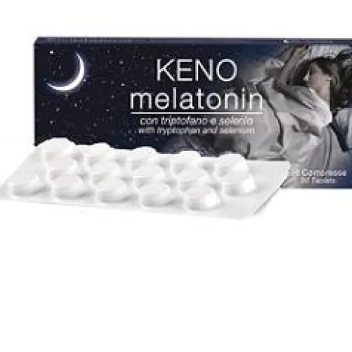 Keno Melatonin 30 Compresse - Integratore Alimentare