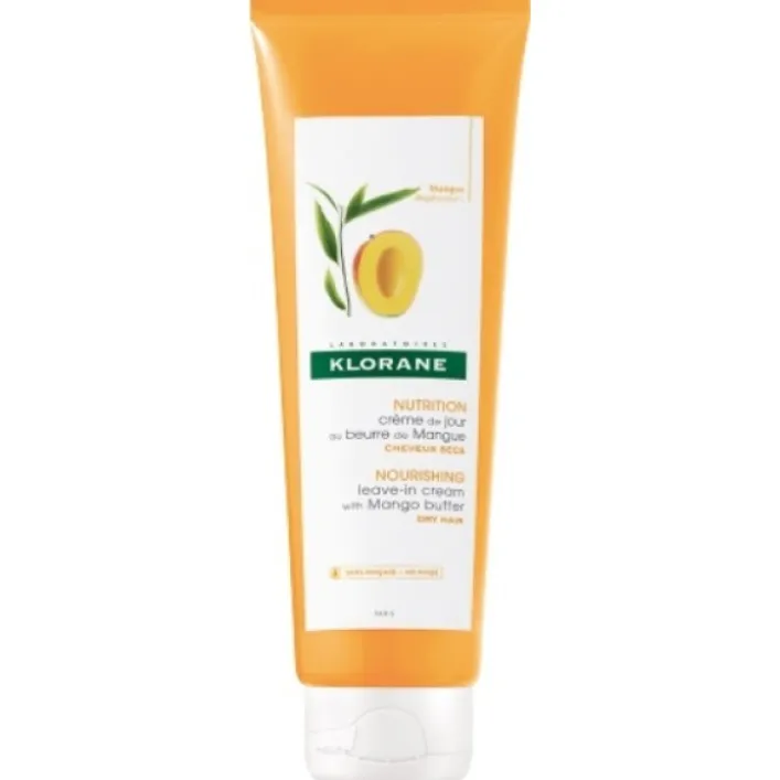 Klorane Burro di Mango Crema Quotidiana Senza Risciacquo Capelli Secchi 125 ml