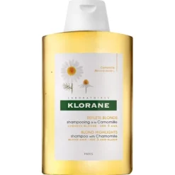 Klorane Camomilla Shampoo Trattante e Riflessante Capelli Biondi 400 ml