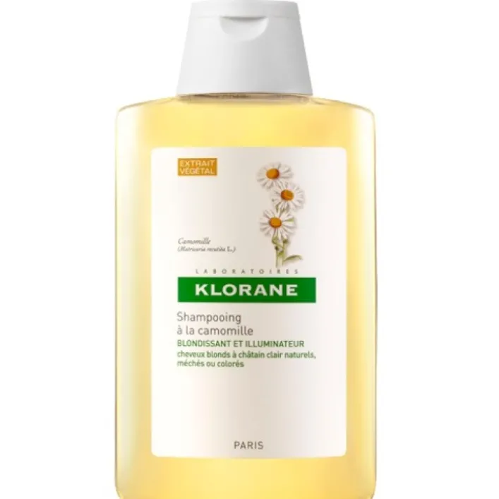 Klorane Camomilla Shampoo Trattante e Riflessante Capelli Biondi 200 ml