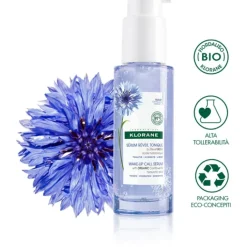 Klorane Fiordaliso Bio Siero Risveglio Tonificante con Acido Ialuronico di Origine Vegetale 70 ml