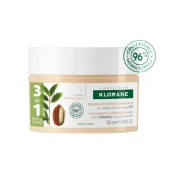 Klorane Maschera 3 in 1 al Burro di Capuacu Bio 150 ml