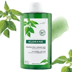 Klorane Ortica Shampoo Seboregolatore Capelli Grassi 400 ml