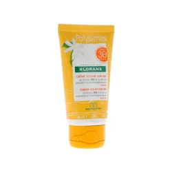 Klorane Polysianes Crema Solare Sublime SPF 50+ Protezione Viso 50 ml