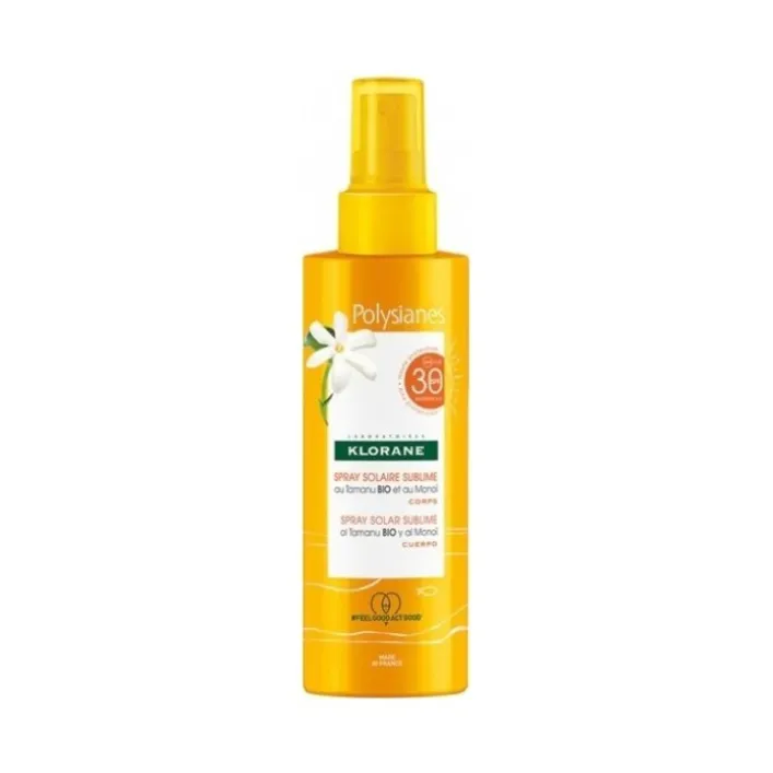Klorane Polysianes Spray Solare SPF 30 Protezione Corpo 200 ml