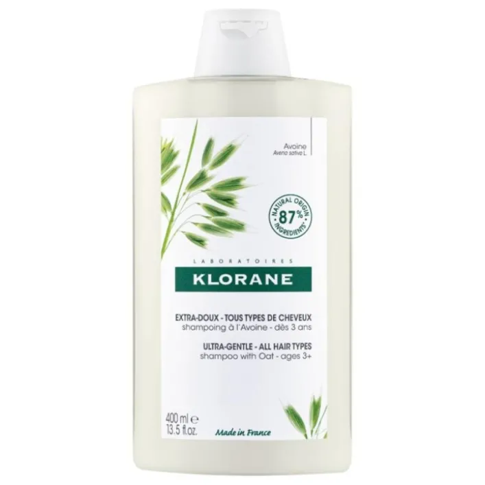 Klorane Shampoo Latte Avena 400 ml
