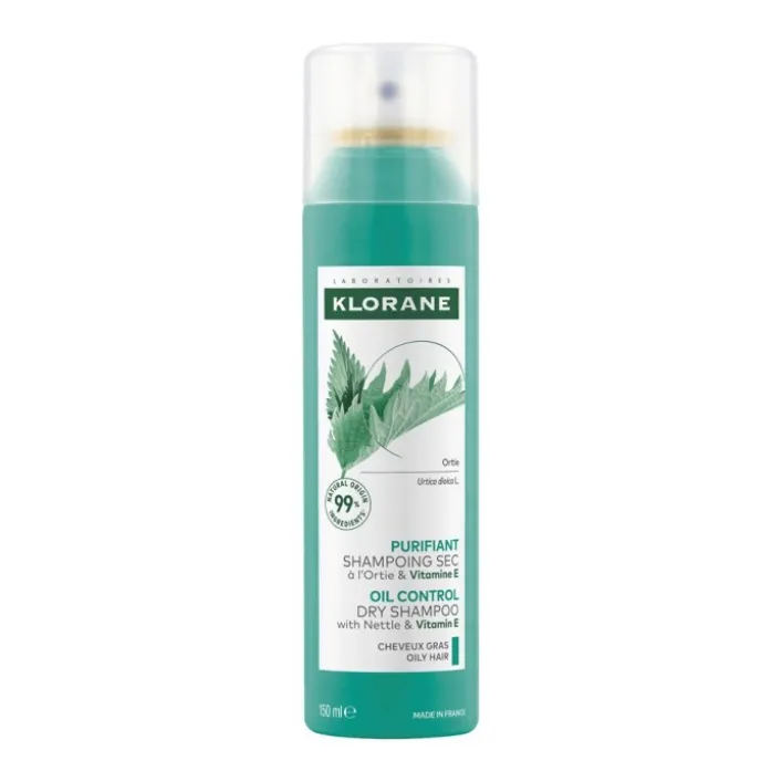 Klorane Shampoo Secco Ortica e Vitamina E 150 ml