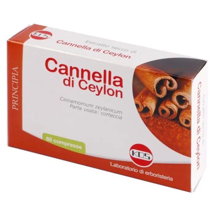 Kos Cannella Estratto Secco 60 Compresse - Integratore Antiossidante
