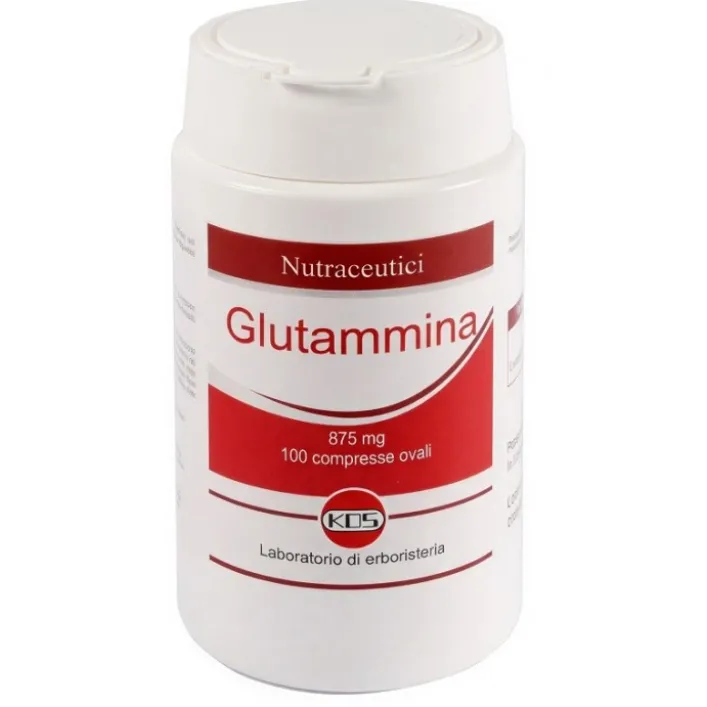 Kos Glutammina 100 Compresse - Integratore Amminoacidi