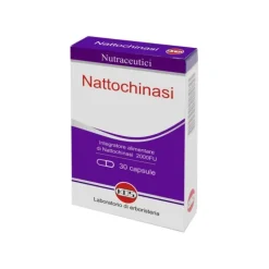 Kos Nattochinasi 2000 fu 30 capsule - Integratore Alimentare