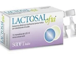 Lactosal Ofta Soluzione Oftalmica Lubrificante Iperosmotica 15 Flaconcini