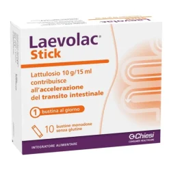 Laevolac Stick 10 Bustine - Integratore Alimentare