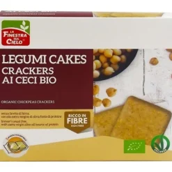 La Finestra sul Cielo Crackers di Ceci Bio 250 grammi